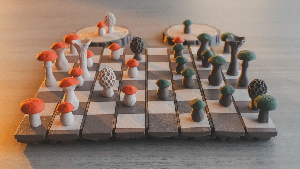 Mushroom Chess Set