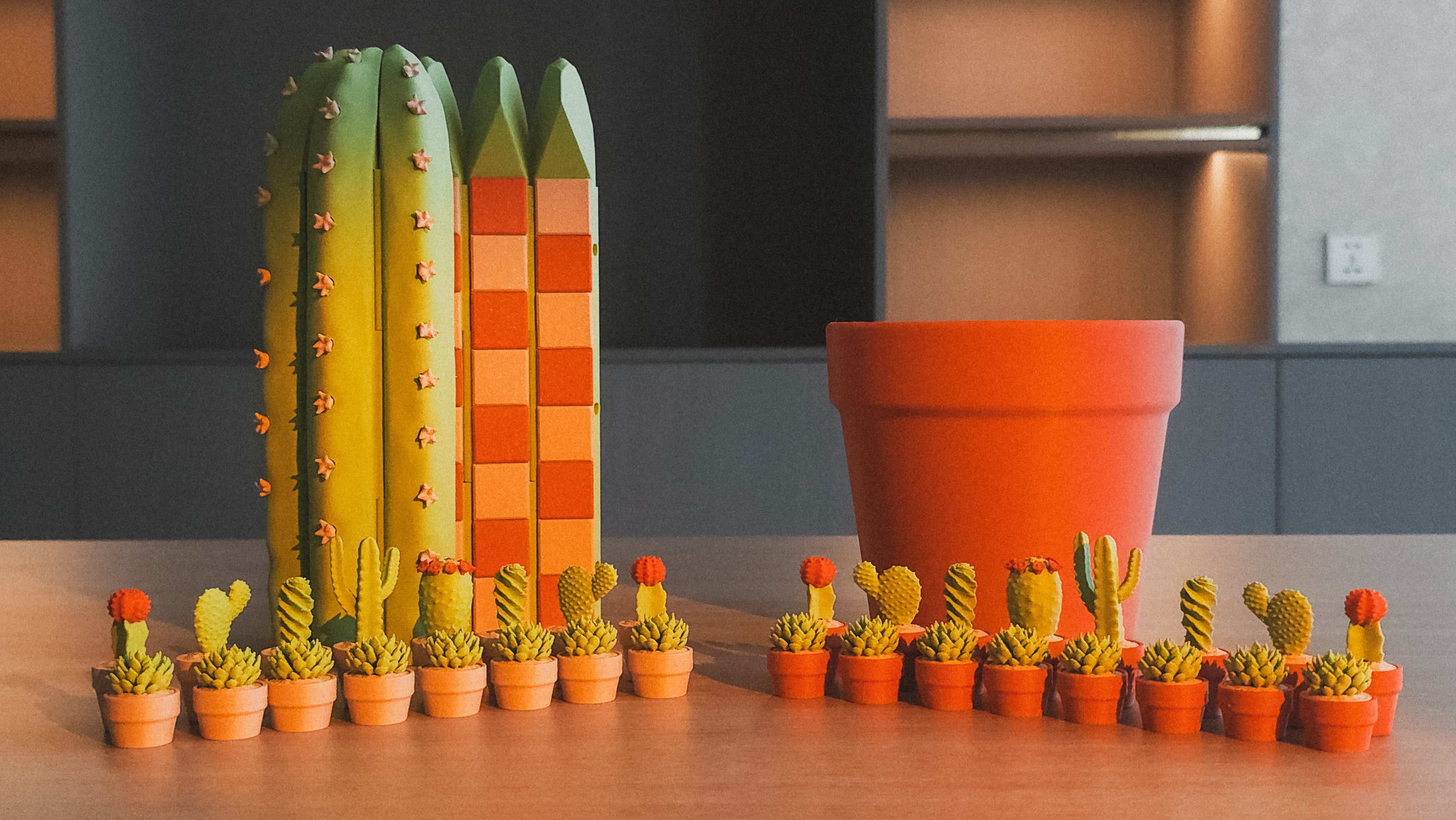 Cacti Chess Set