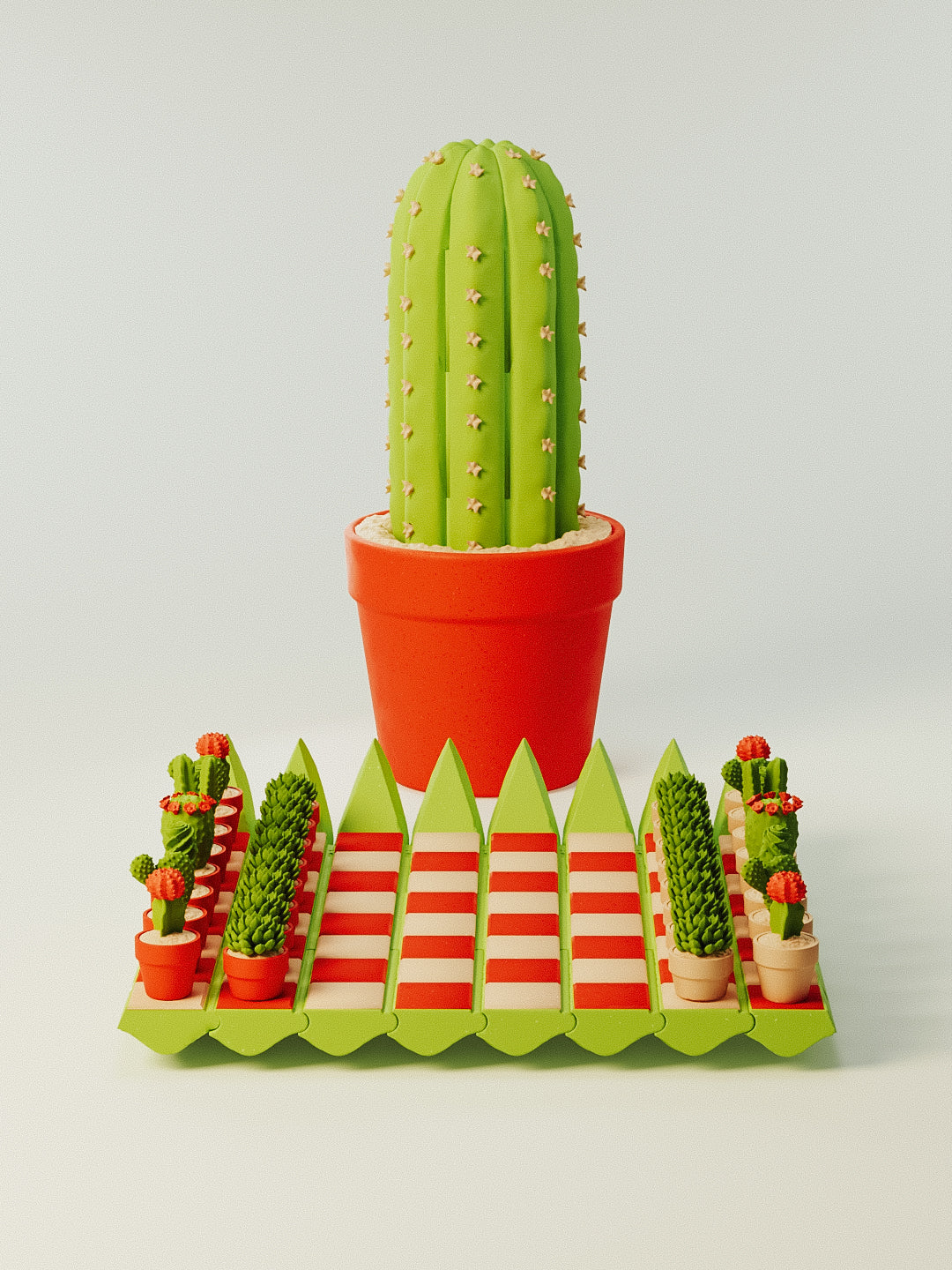 Cacti Chess Set